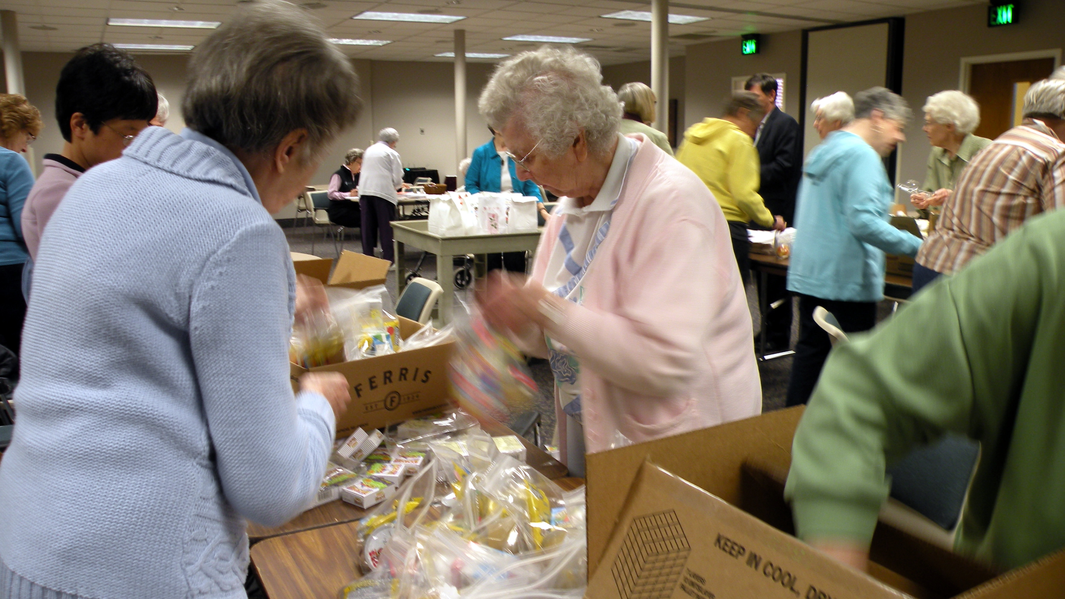 Srs Diane Dehn and Margaret Kienstra