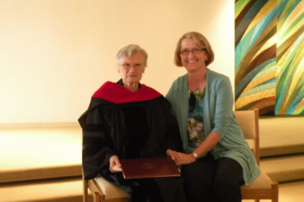 In 2012, Sister Marjorie received an honorary Doctorate of Divinity from Aquinas College in recognition of her life of study and service.