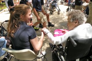 Making A Joyful Noise in the Pear Garden at Marywood