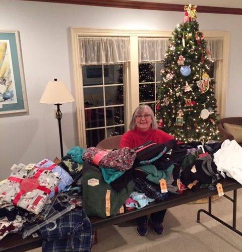 Pajamas for Christmas at Wedgwood