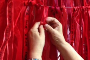 Red Cord Community Prayer Ribbon Project