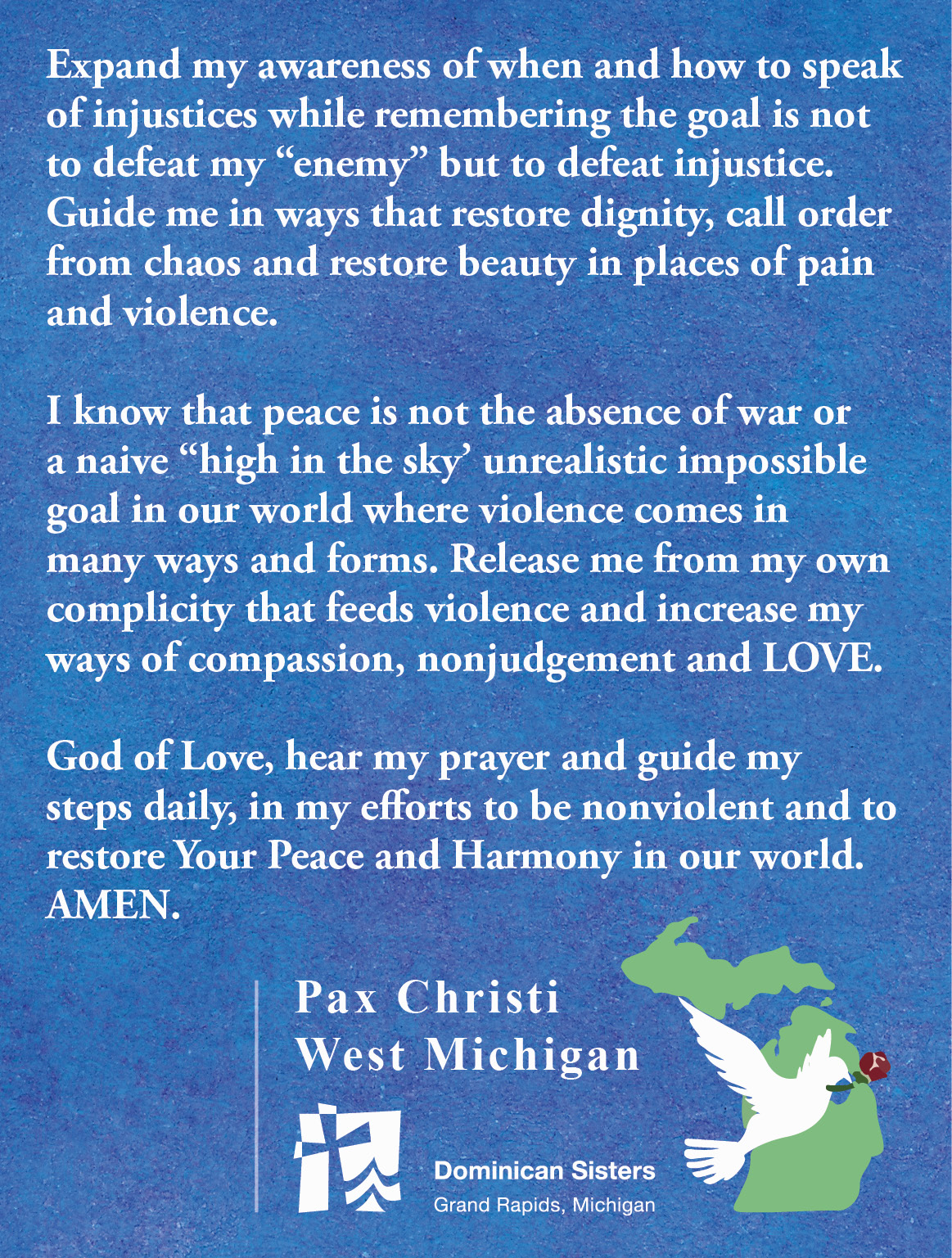 Prayer for Peace