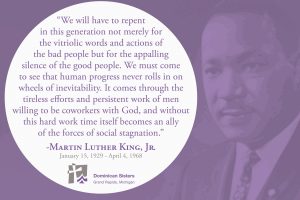 Honor Rev. Dr. Martin Luther King, Jr. through Service