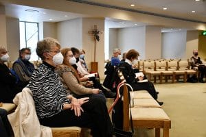 Associates Gathered for Final Prayer in Dominican Chapel at Marywood