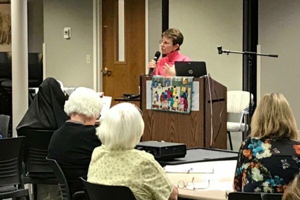 Sister Mary Kay leads many retreats for Sisters and Associates. She also offers retreats and workshops for parish communities.