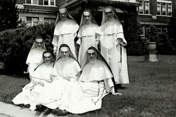 The class of sisters that Sister Jane Anthony entered with, taken in 1949