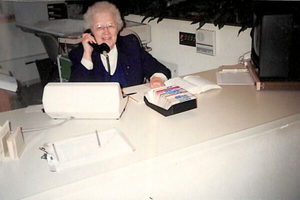 Sister Geraldine in ministry