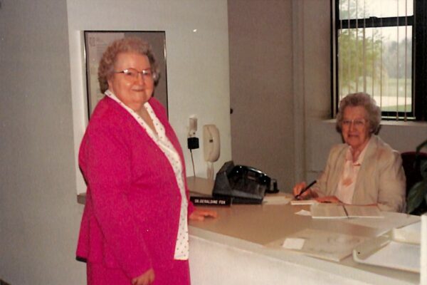 Sister Leonard Lynch and Geraldine