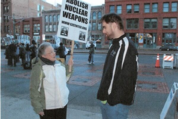 Working to raise awareness about the dangers of nuclear weapons in Michigan
