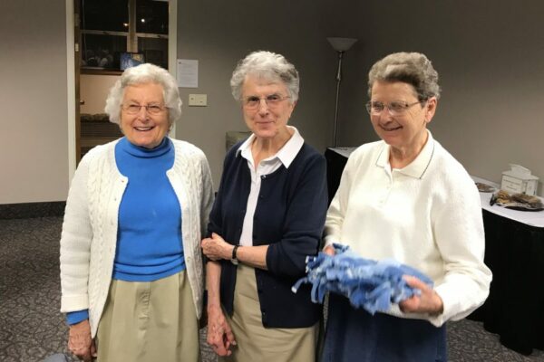 The three Korson sisters grew up in northern Michigan in a little town called Gills Pier. From left to right: Sister David Therese, Sister Lydia, and Sister Peter Mary.