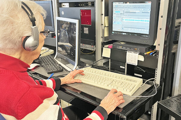 Sr. Lucille dives into the editing process at The Sight Seer.