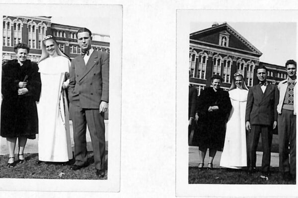 After graduating in 1945, Margaret worked at a government job for a year to give herself some time to mature and pray about her vocation. Then with encouragement from Sister James Rau, she felt ready to follow the call to become a Sister – “whatever that was.” It was to become many things.