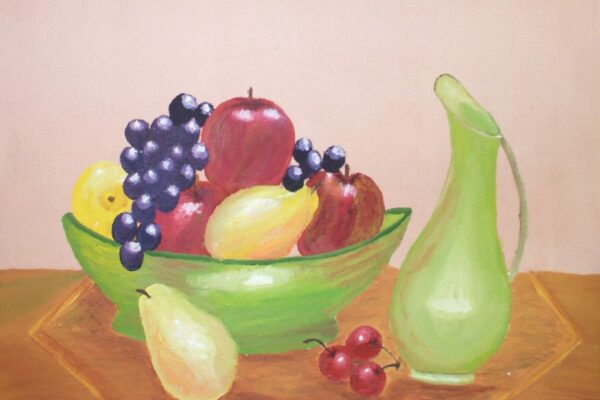 In her retirement, Sister Ann Perpetua took up painting