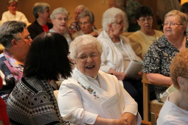 "Gracias a Dios for my supportive family and friends, and my Dominican Sisters with whom I share life, prayer, and study. Thanks to all the dear ones who have graced my life in ministry." ~ Sister Lupe Silva