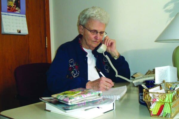Sister Margaret's compassion and understanding of the human condition informed her work in the schools as well as her later ministry as a social worker and then as a listener on the Prayer and Listening Line.