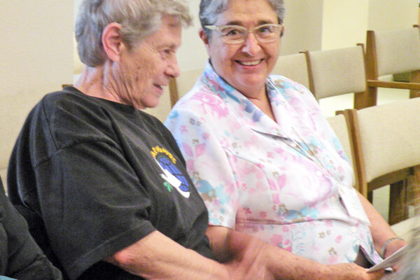Sisters Ardeth Platte and Emilia Atencio