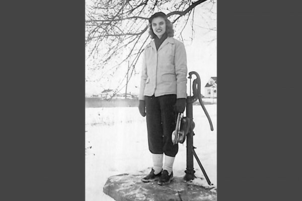 Sister Thomasine as a young woman