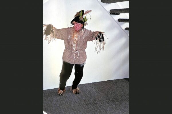 Sister Roxane in costume for the special olympics polar plunge in 2013