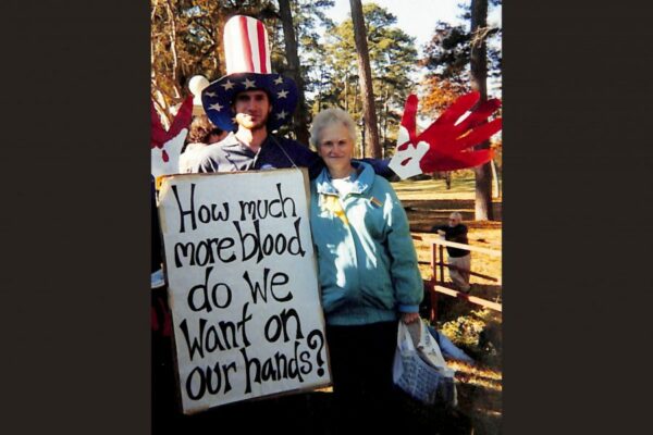 Protesting the Schools of the Americas in 1998
