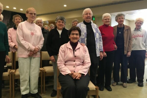 Sr. Joan Williams joined the Root Causes Honduras 2019 Delegation to shine a light on the forces that compel people to flee their homes and cross borders seeking safety and hope. Our congregation blessed her mission. Read more about the delegation in our blog below.