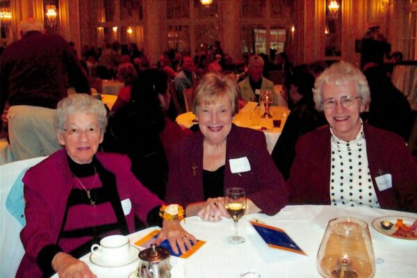 Sister Ann when she was nominated for the Humana Starlight Award with Sister Nathalie Meyer adn Sister Joyce Ann Hertzig