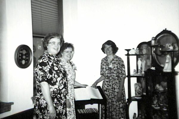 Sister Gretchen, Sister Lucianne Siers and Sister Roxane Dansereau