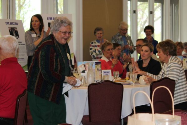 Our annual Dollars Fore Dominicans Golf Outing originated with a plan by Sr Marie Michael Jacobs in 2008. This fun, lively gathering reflects the energy of this lively Sister.