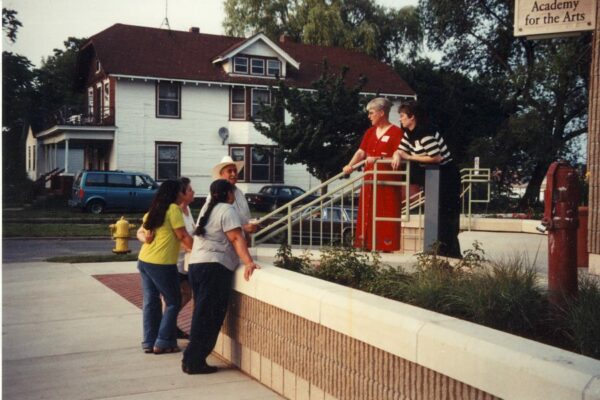 Sr. Kathy Sleziak helped support the building of the Grandville Avenue Academy of the Arts.