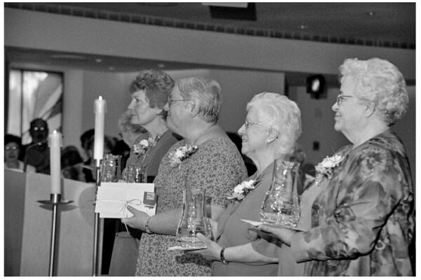 Leadership Team: Sisters Maribeth Holst, Diane Zerfas, Darlene and Mary Brigid Clingman