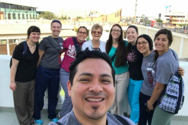 In the summer of 2018, Aquinas College Saints with Sister Lillian Bockheim are learning about and serving at our ministry Maternidad de Maria in Chimbote, Peru.