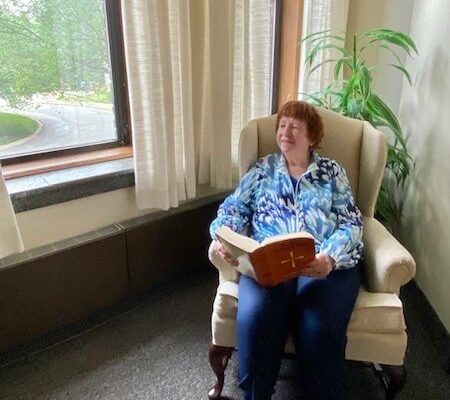 One of my happiest Marywood memories was learning to be a Spiritual Director. This conference room near the Marywood Chapel was my altar. Here, I gradually witnessed the Holy Spirit’s galvanizing love in the lives of my directees and myself.