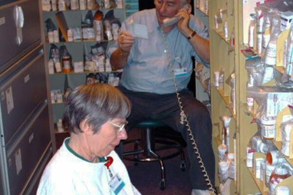 Sister Sylvia has volunteered at the Community Prescription Support Program (CRxSP) in Saginaw, Michigan for many years.