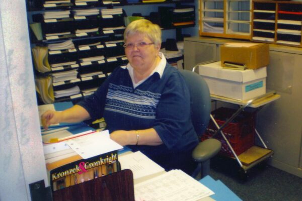 Sister Marie Carla volunteers at Sparrow Hospital in Lansing, helping coordinate the Hello Hospital Program.
