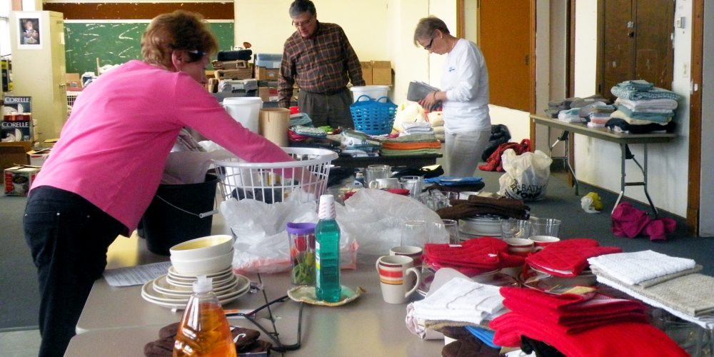 Welcome Baskets for Once Homeless Veterans, Families