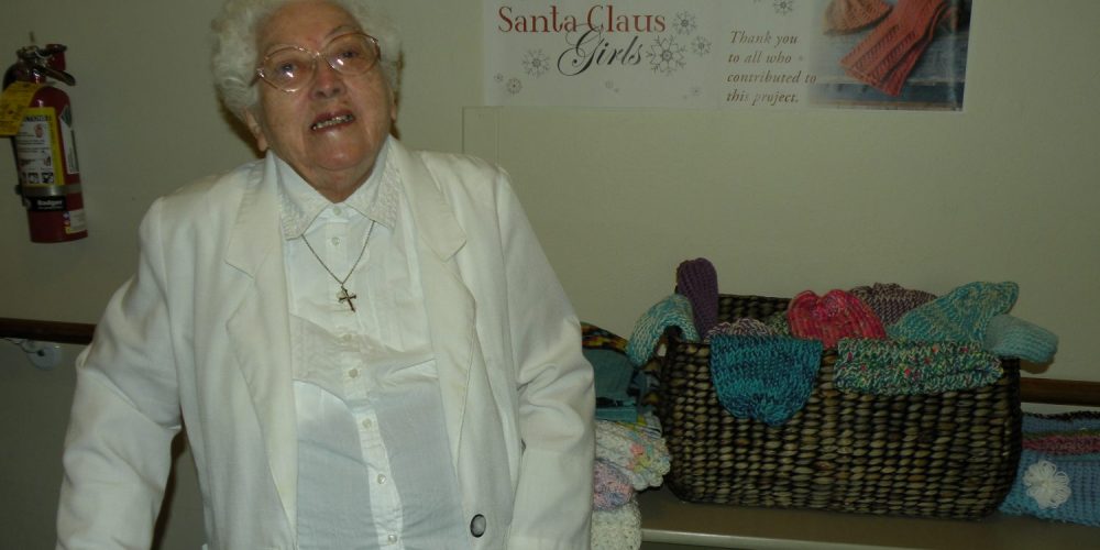 Santa Claus Girls Blessed by Dominican Sisters Grand Rapids