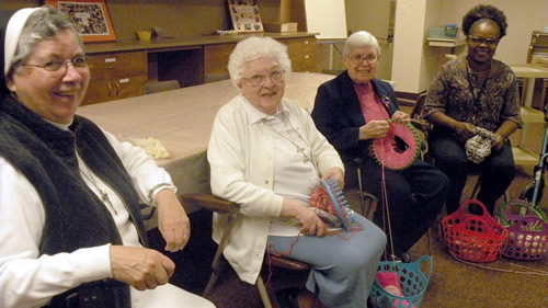 Donation to Santa Claus Girls from Dominican Sisters Grand Rapids