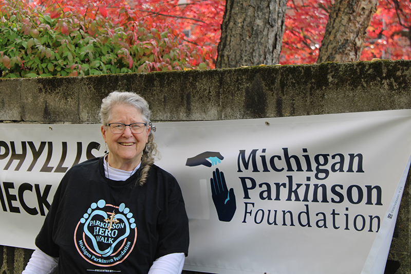 Sr. Phyllis Supancheck is a supporter and recipient of Michigan Parkinson Foundation services.