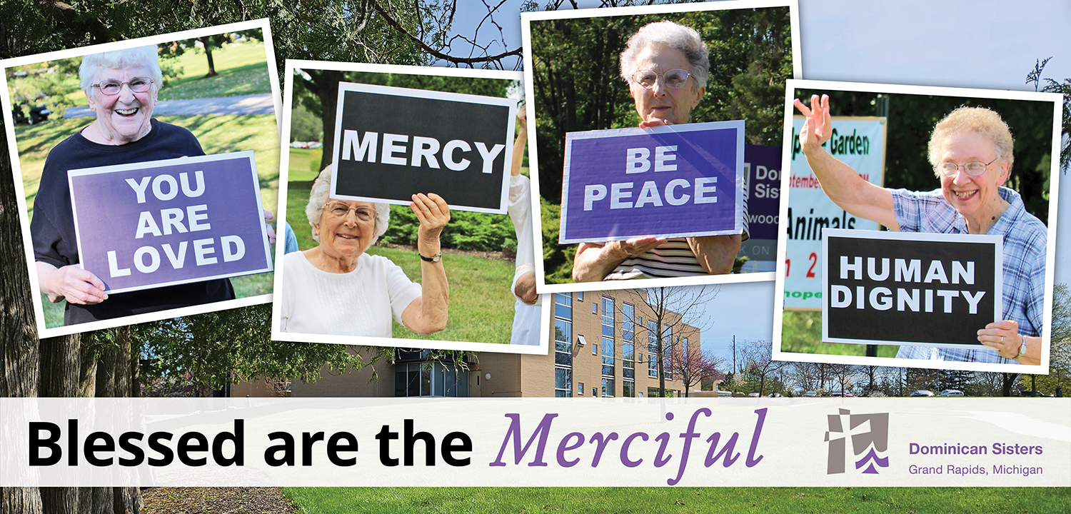 Billboard Blessed are the Merciful