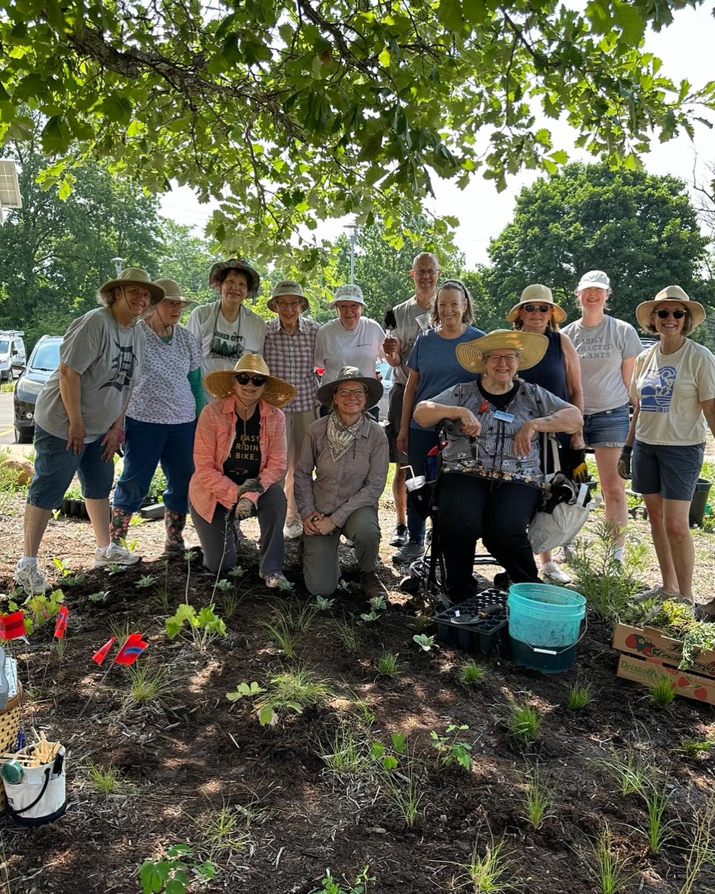 Success: Habitat Garden Planting Party at Marywood in Grand Rapids