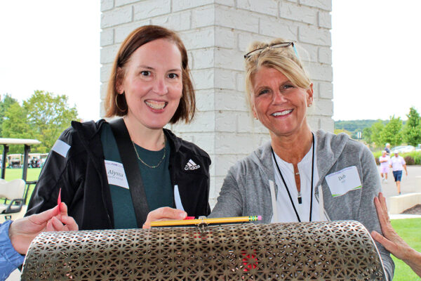 Alyssa Morillo Scheidt and Deb Papp sm