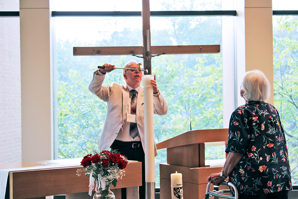 Bob Sadowski Dominican Associate at Grand Rapids Dominican Sisters Jubilee Night Prayer 2025
