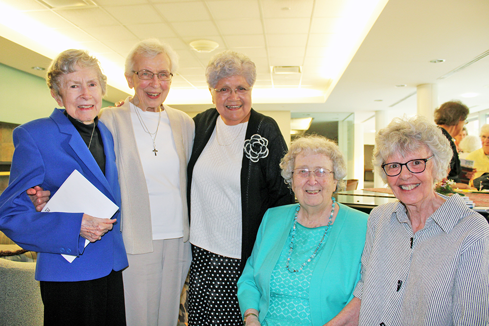 Srs Diane Dehn OP, Lucille Janowiak OP, Marie Rachael OP, Rena Ruddy OP, Marilyn Holmes OP
