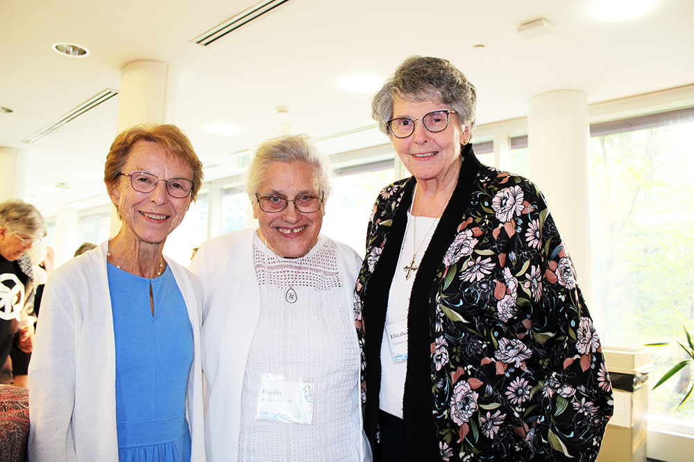 Sr. Phyllis Klonowski OP and Elizabeth Amman OP at Marywood Chapel of the Word 2025