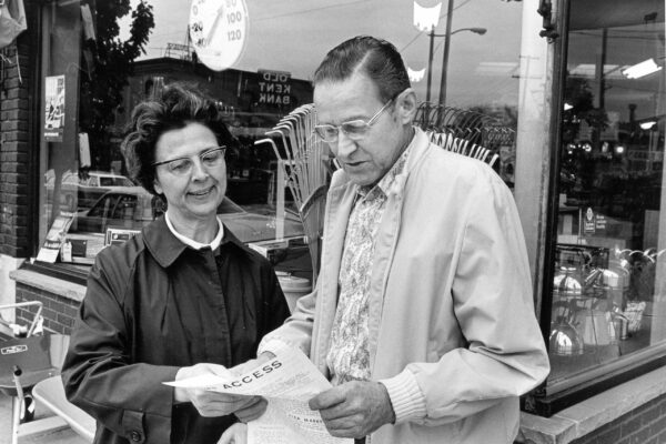 80 Eastown - S. Aquinas Weber and Mr. Cortenhof local business owner