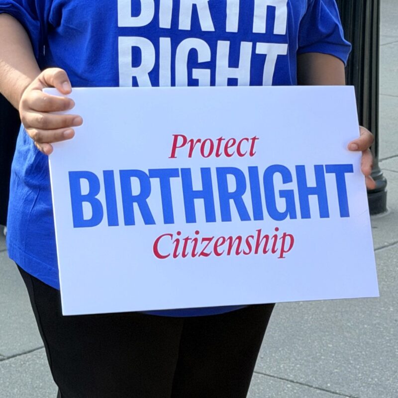 CLINIC works with partners to protect birthright citizenship in Supreme Court hearing.