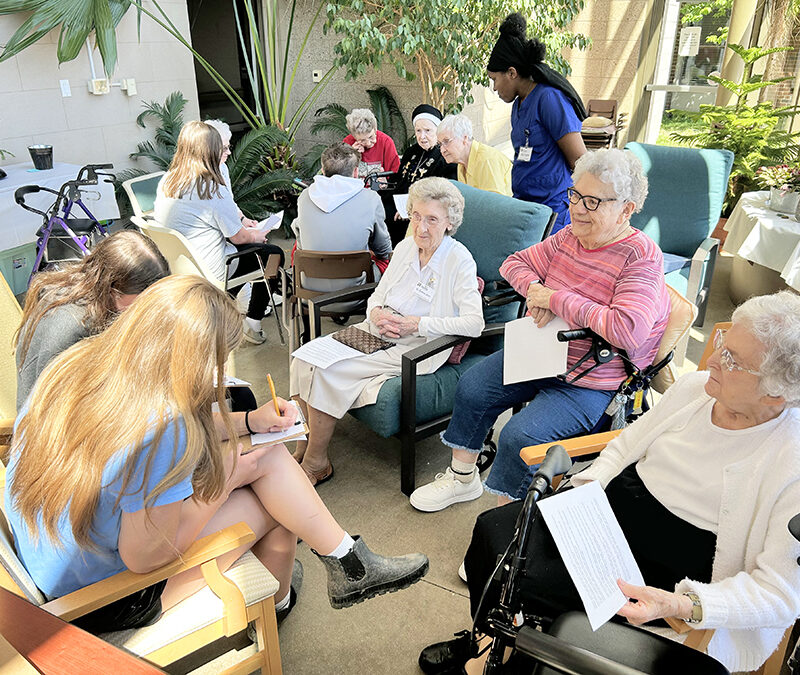 Holy Family Parish visit to the Grand Rapids Dominican Sisters