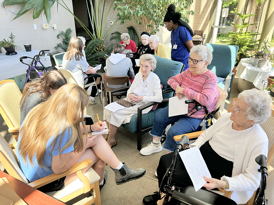 Holy Family Parish visit to the Grand Rapids Dominican Sisters