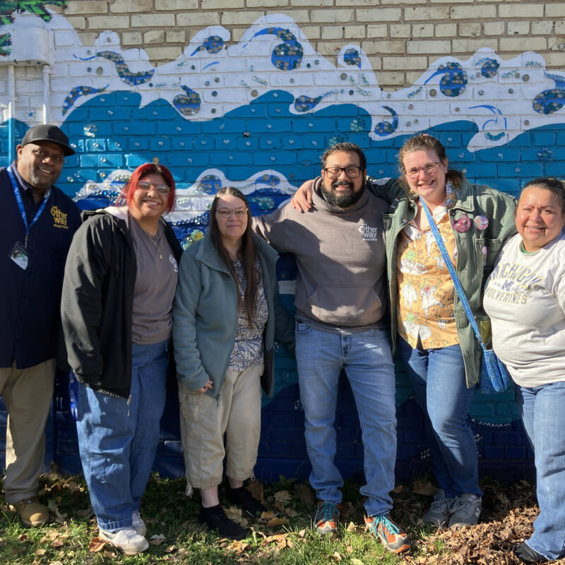 The Other Way Ministries food team.