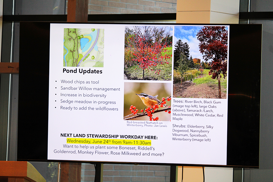 Masterplan for restoring ecological balance to Marywood Campus in Grand Rapids, Michigan