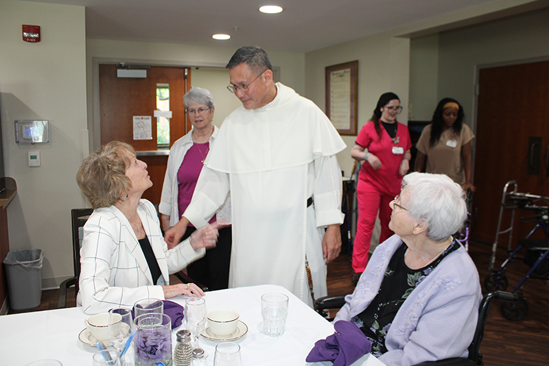 Sr. Dorothy Ederer OP, Fr. Gerard Timoner OP, Sr. Tereska Wozniak OP visit.